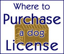 Purchase a dog license