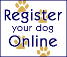 Register your dog online
